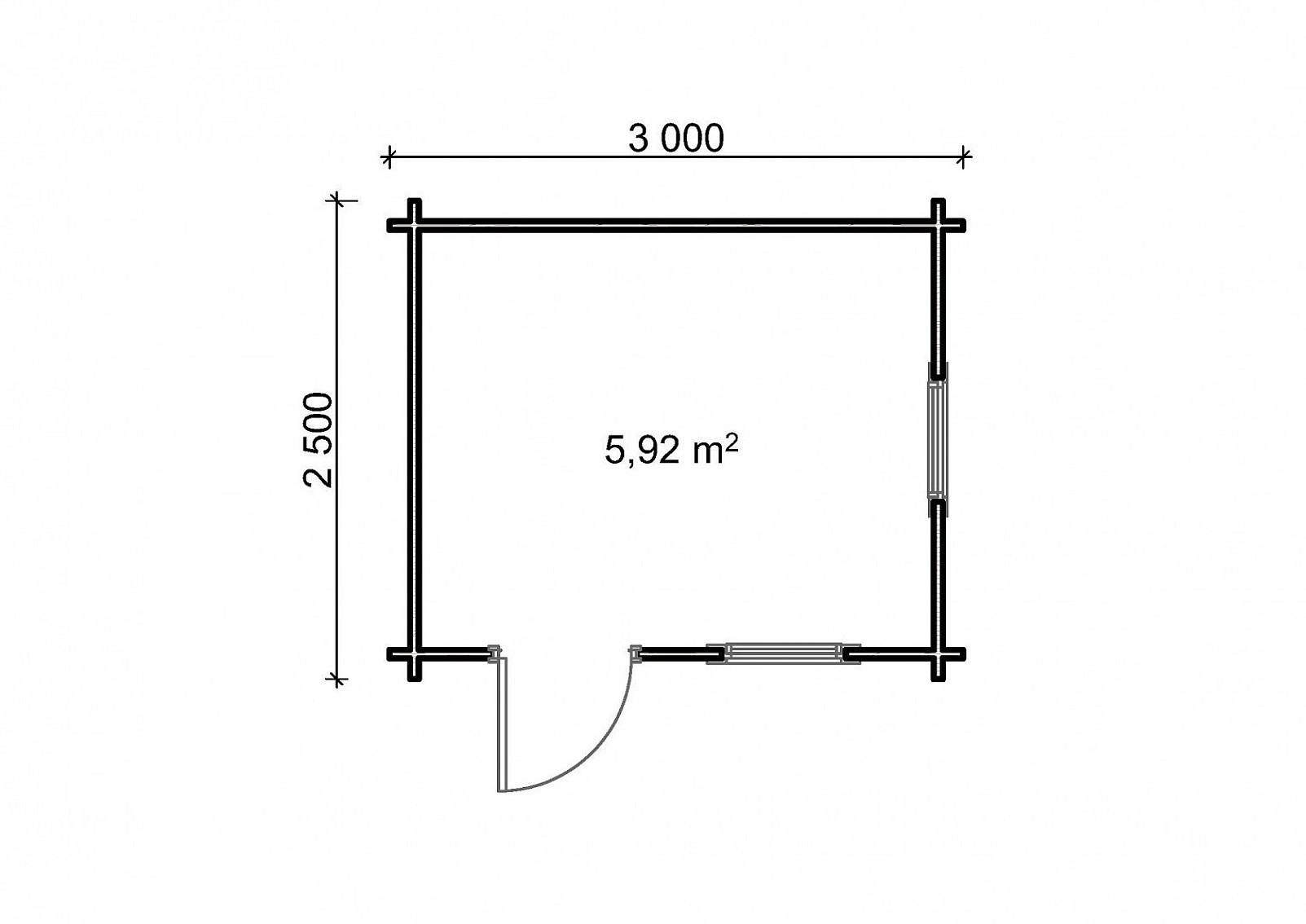 Садовый дом СК Мини 161
